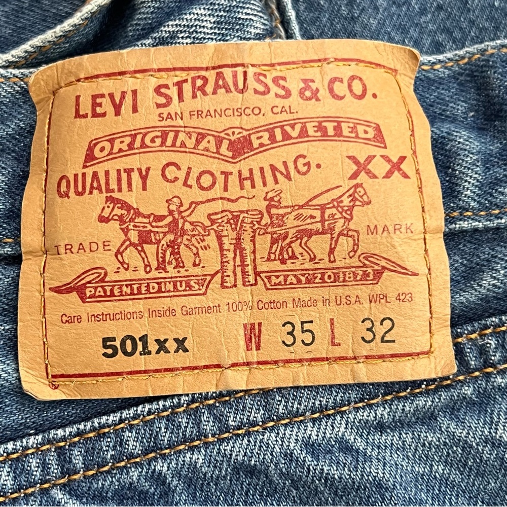 Vintage Levi’s 501xx